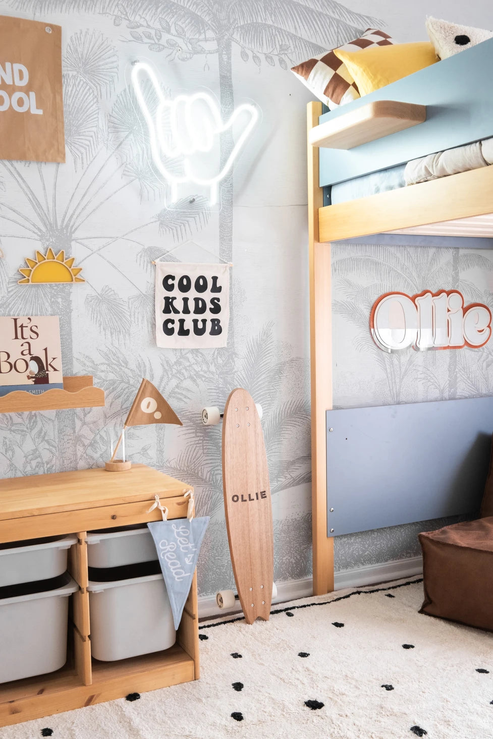 Transforming a TINY Kids Bedroom into a Vibrant Oasis by The Collab Society