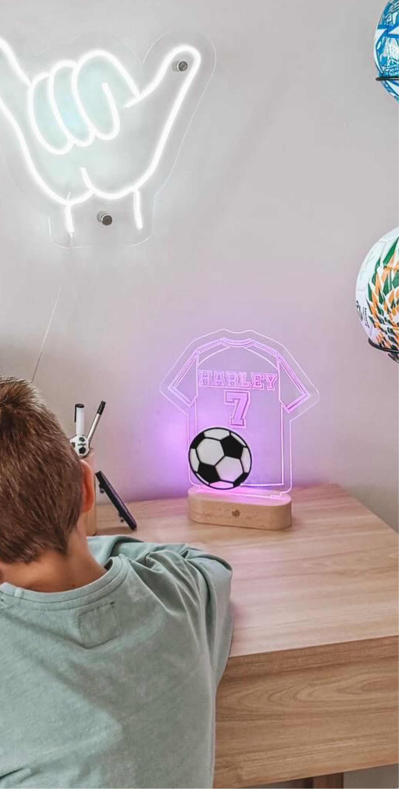 Soccer Jersey Colour Pop Night Light