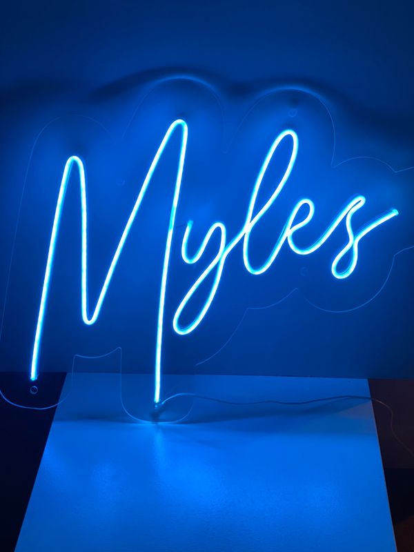 5 Letter Name Neon