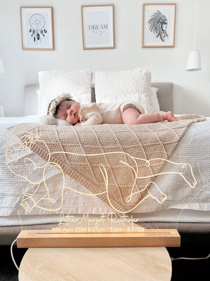 baby scale night light