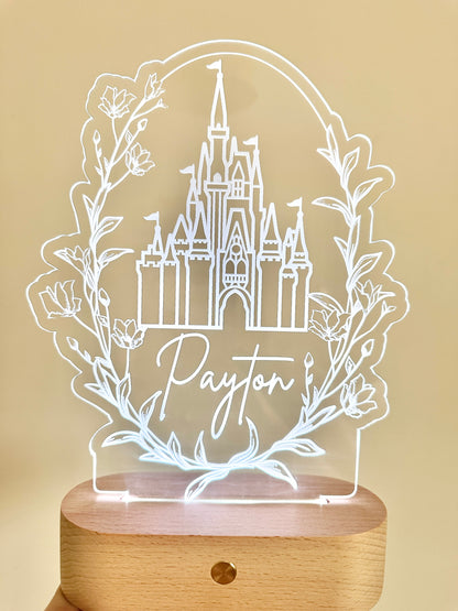 Vintage Castle Night Light