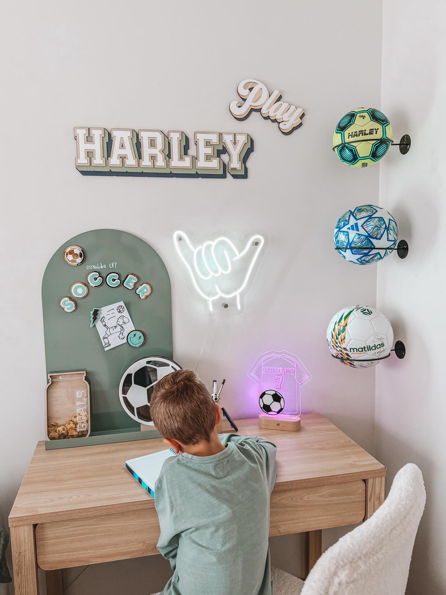 Soccer Jersey Colour Pop Night Light