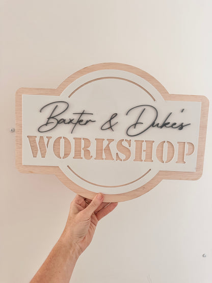 Workshop Sign