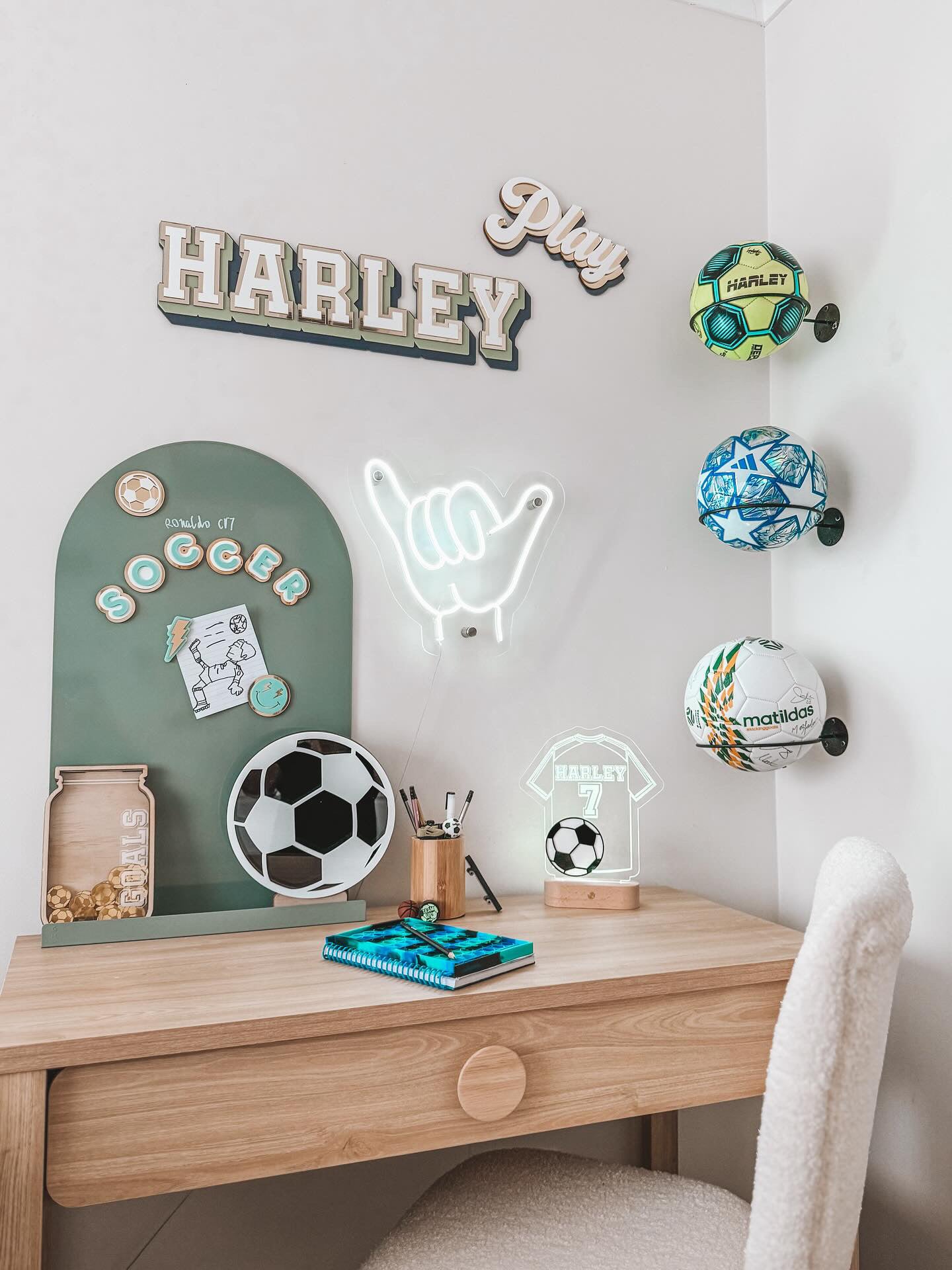 Soccer Jersey Colour Pop Night Light