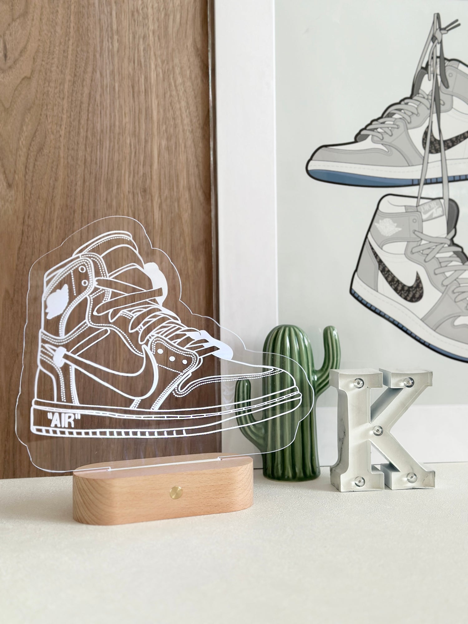 Kicks Night Light – LED Sneaker Lamp