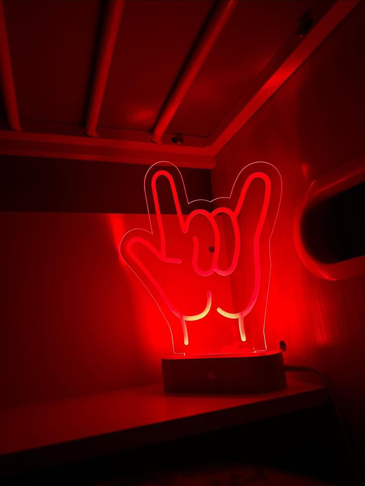 I LOVE YOU sign language Night Light