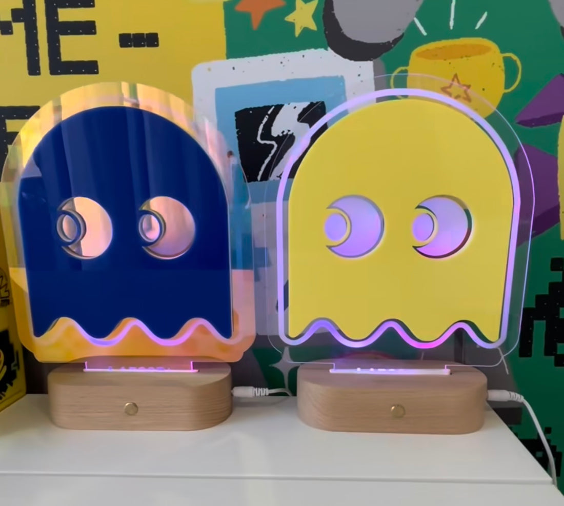 Pac Man Ghost Colour Pop Night Light