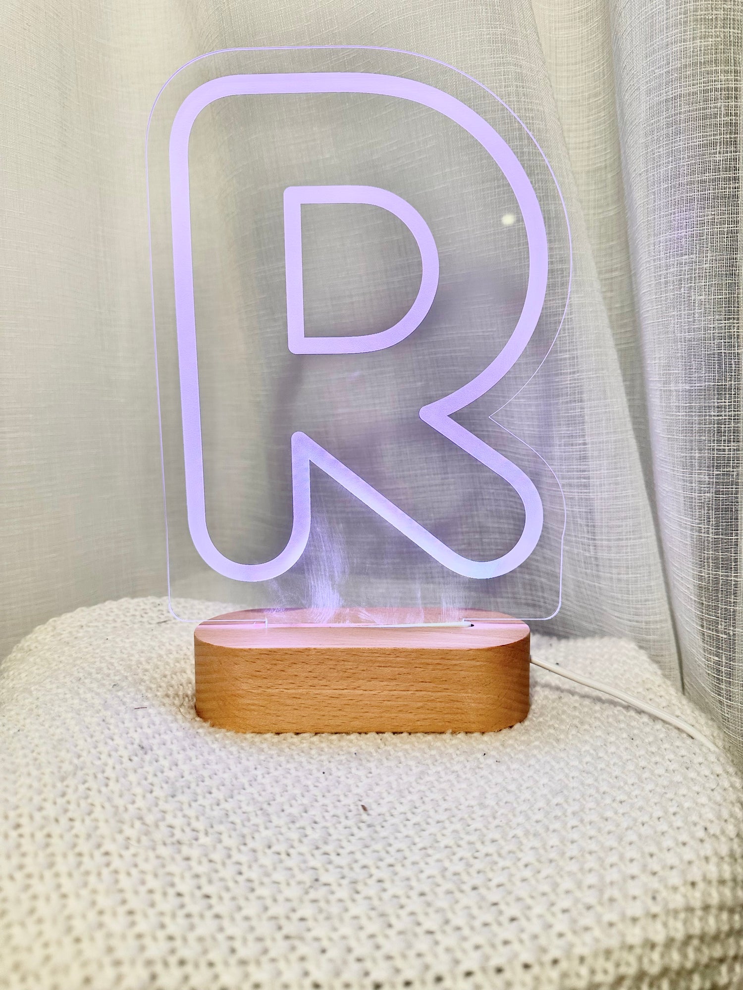 Letter Night Light