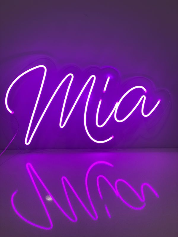 3 Letter Name Neon