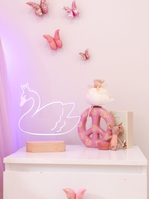 swan night light