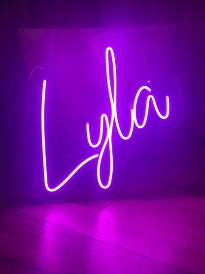 4 Letter Name Neon