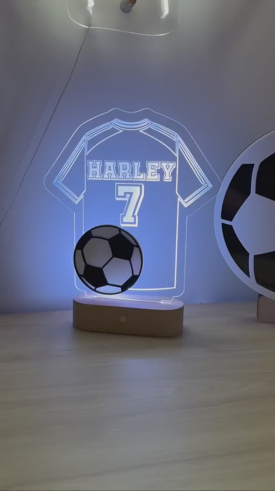 Soccer Jersey Colour Pop Night Light